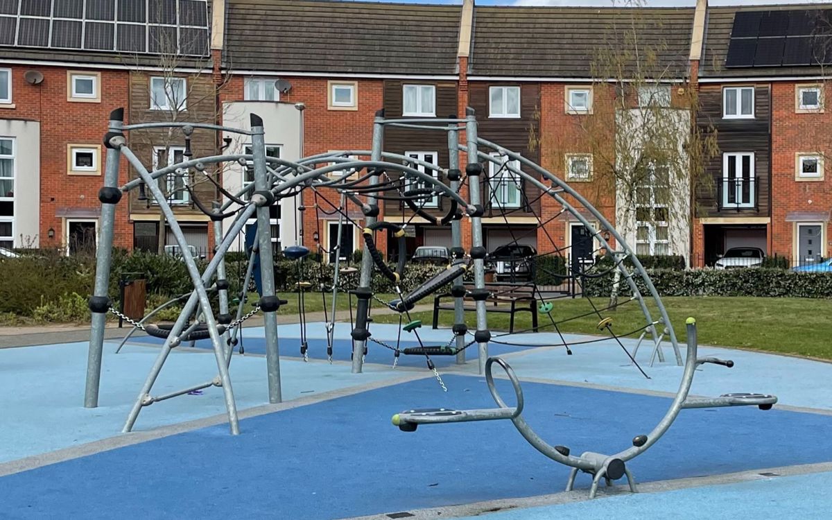 Climbing frame for children