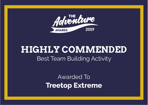 Highly Commended badge for The Adventure Awards 2019
