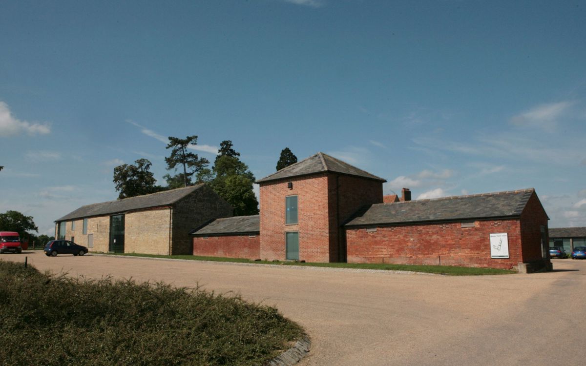 Brick building that were barns and have been converted into offices