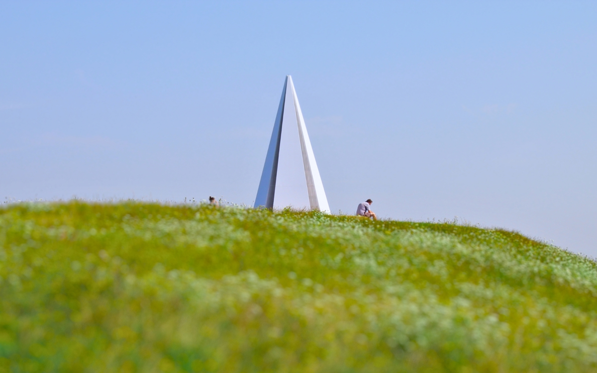 Campbell Park Light Pyramid and Beacon