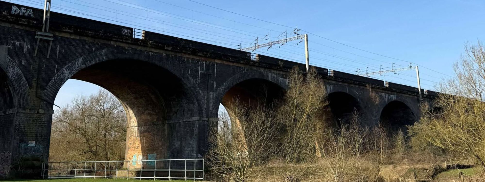 Haversham Viaduct, 4 arches