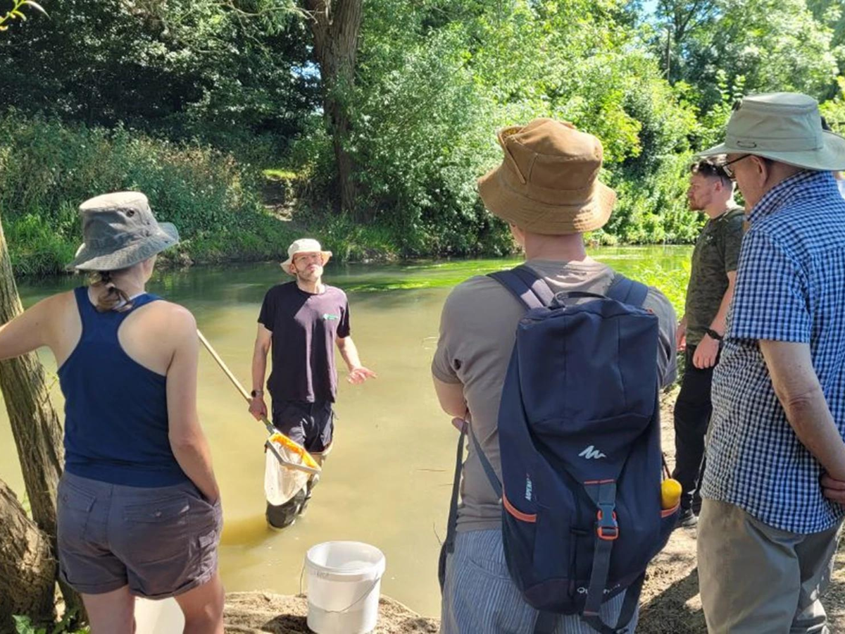 Riverfly Monitoring on the Ouzel