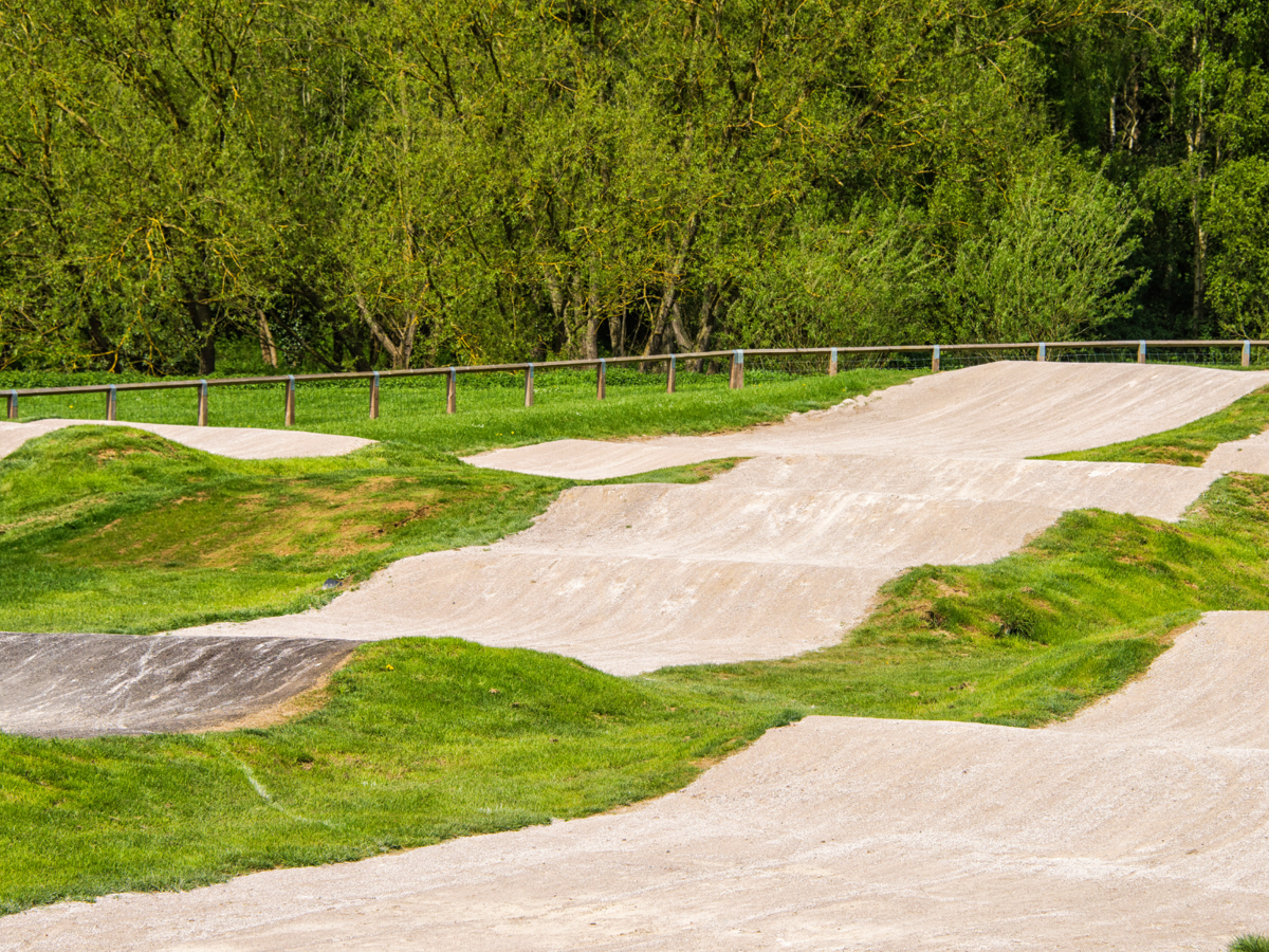 BMX Track with different ramps