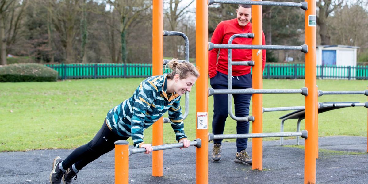 Outdoor Trail Exercise Equipment