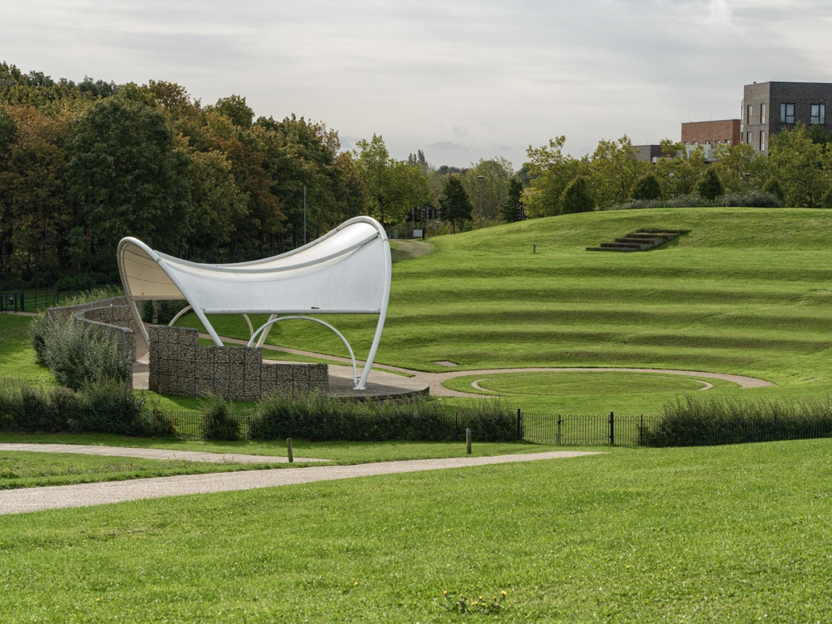 Stage area in Campbell Park